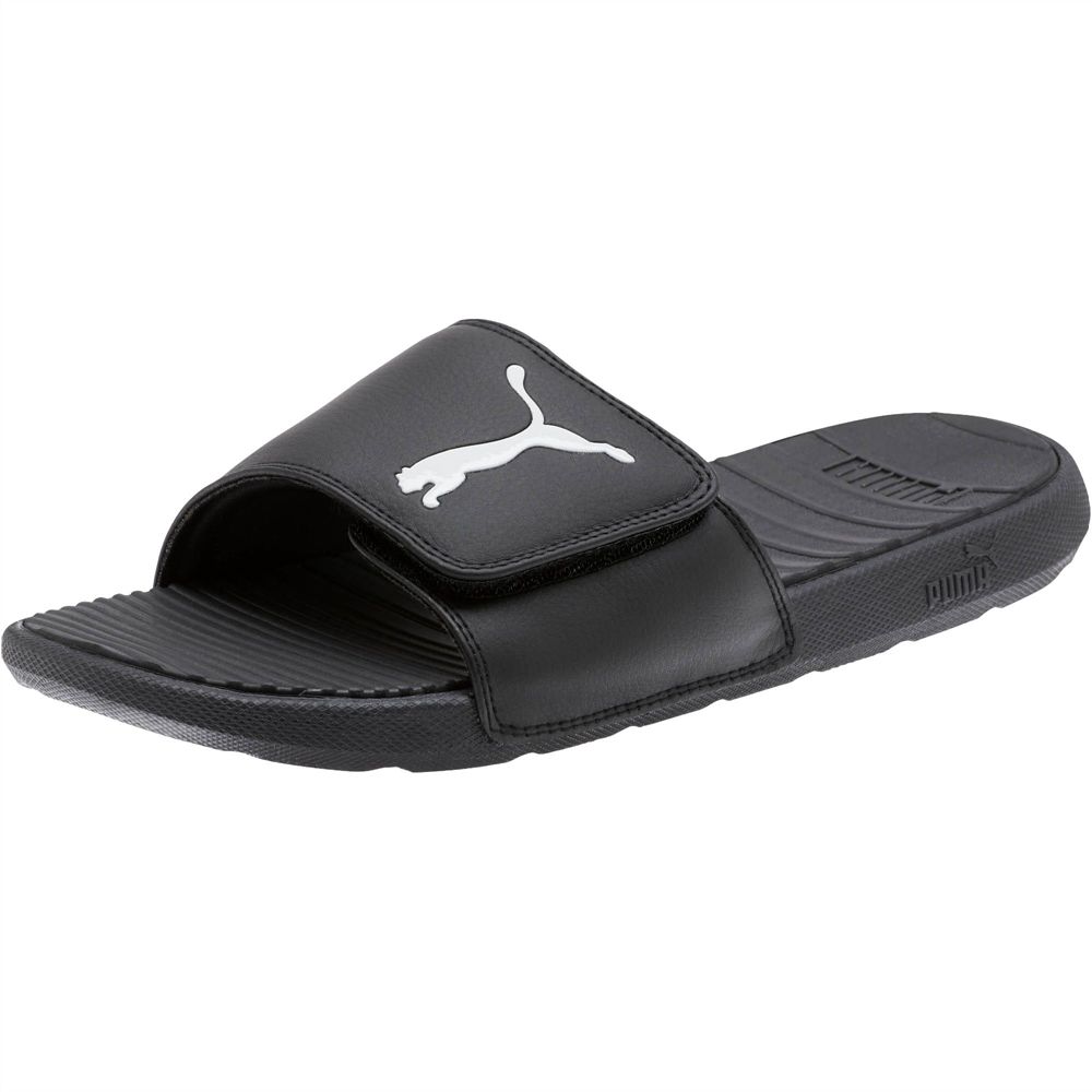 Puma Cool Cat Sport V Férfi Papucs - Fekete/Fehér ( Hungary - XVNTH9256 )
